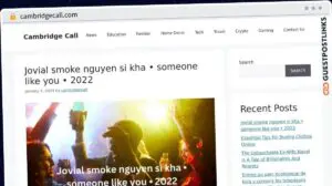 Publish Guest Post on cambridgecall.com