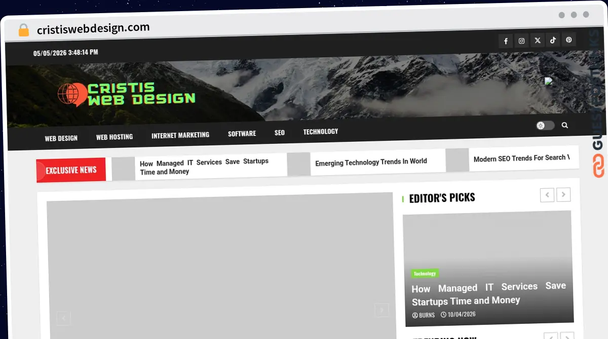 Publish Guest Post on cristiswebdesign.com