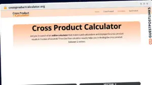 Publish Guest Post on crossproductcalculator.org