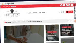 Publish Guest Post on ecolegal.co.uk