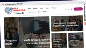 Publish Guest Post on eranuestroplaneta.com
