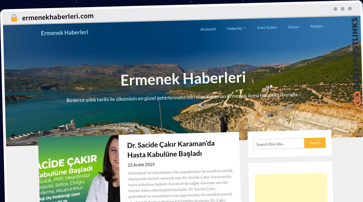 Publish Guest Post on ermenekhaberleri.com