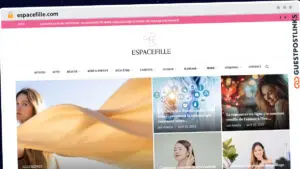 Publish Guest Post on espacefille.com