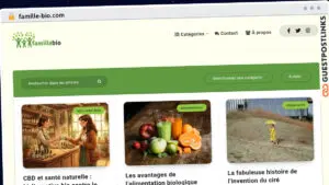 Publish Guest Post on famille-bio.com