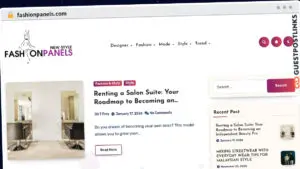 Publish Guest Post on fashionpanels.com