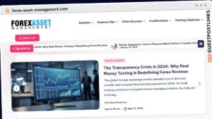 Publish Guest Post on forex-asset-management.com
