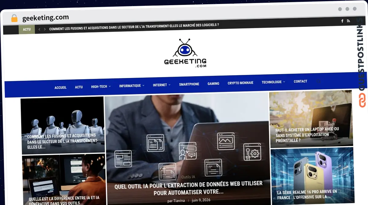 Publish Guest Post on geeketing.com