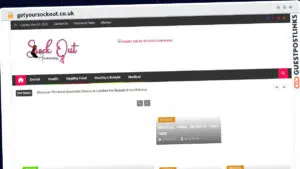 Publish Guest Post on getyoursockout.co.uk
