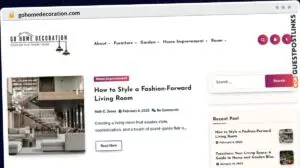 Publish Guest Post on gohomedecoration.com