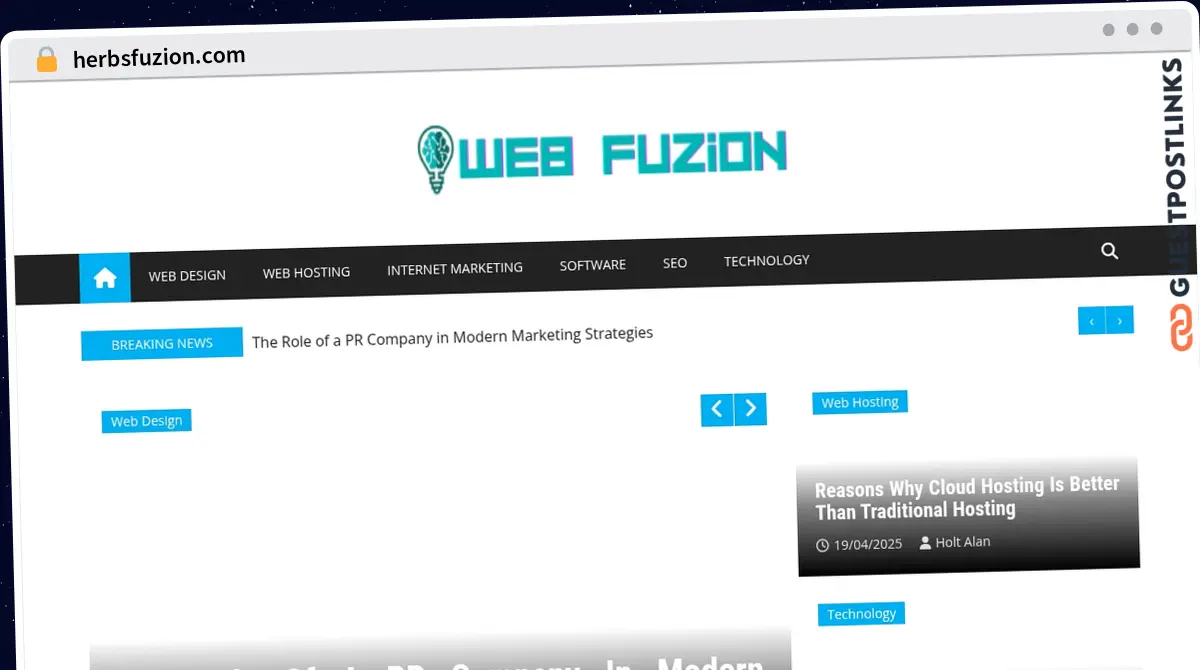 Publish Guest Post on herbsfuzion.com