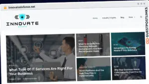 Publish Guest Post on innovatedefense.net