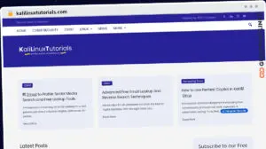 Publish Guest Post on kalilinuxtutorials.com