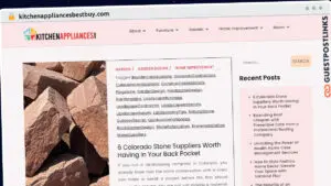 Publish Guest Post on kitchenappliancesbestbuy.com