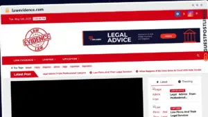 Publish Guest Post on lawevidence.com
