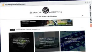 Publish Guest Post on leconceptmarketing.com
