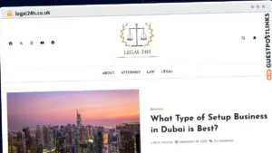 Publish Guest Post on legal24h.co.uk