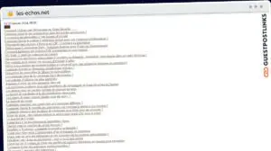 Publish Guest Post on les-echos.net