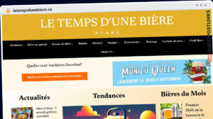 Publish Guest Post on letempsdunebiere.ca