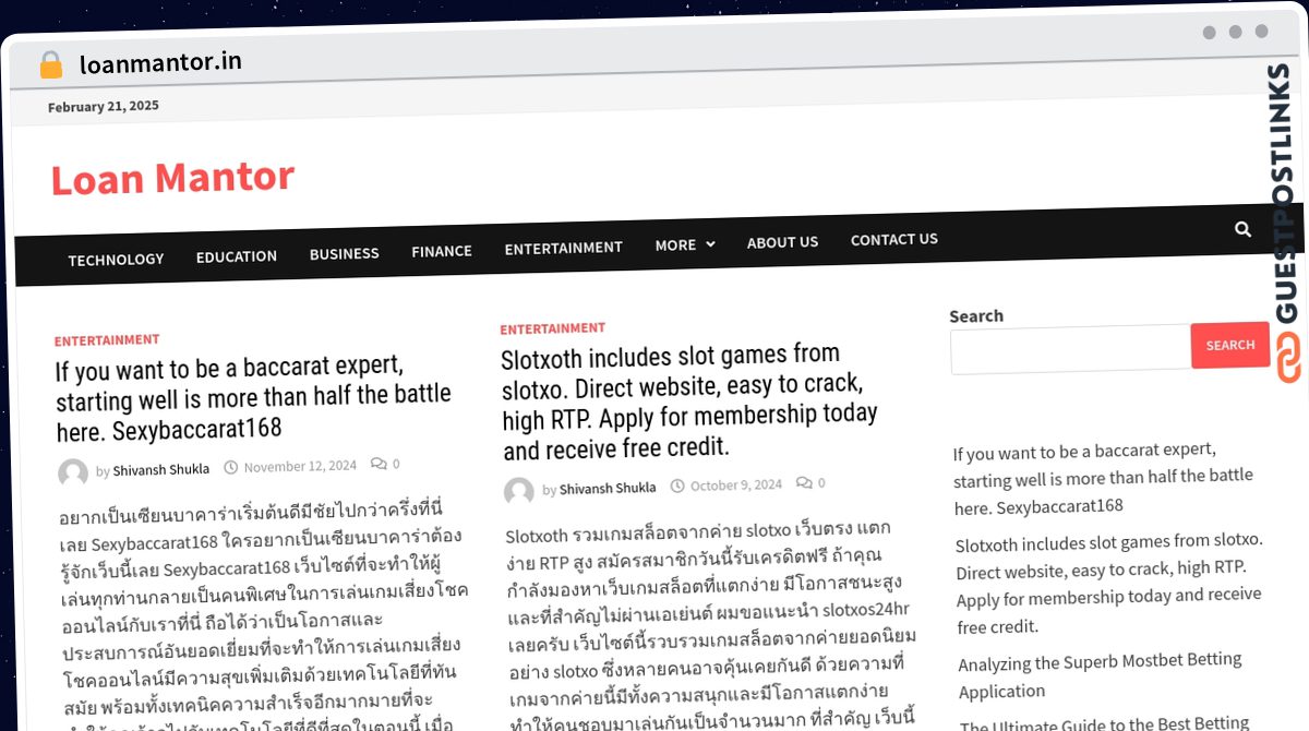 Publish Guest Post on loanmantor.in