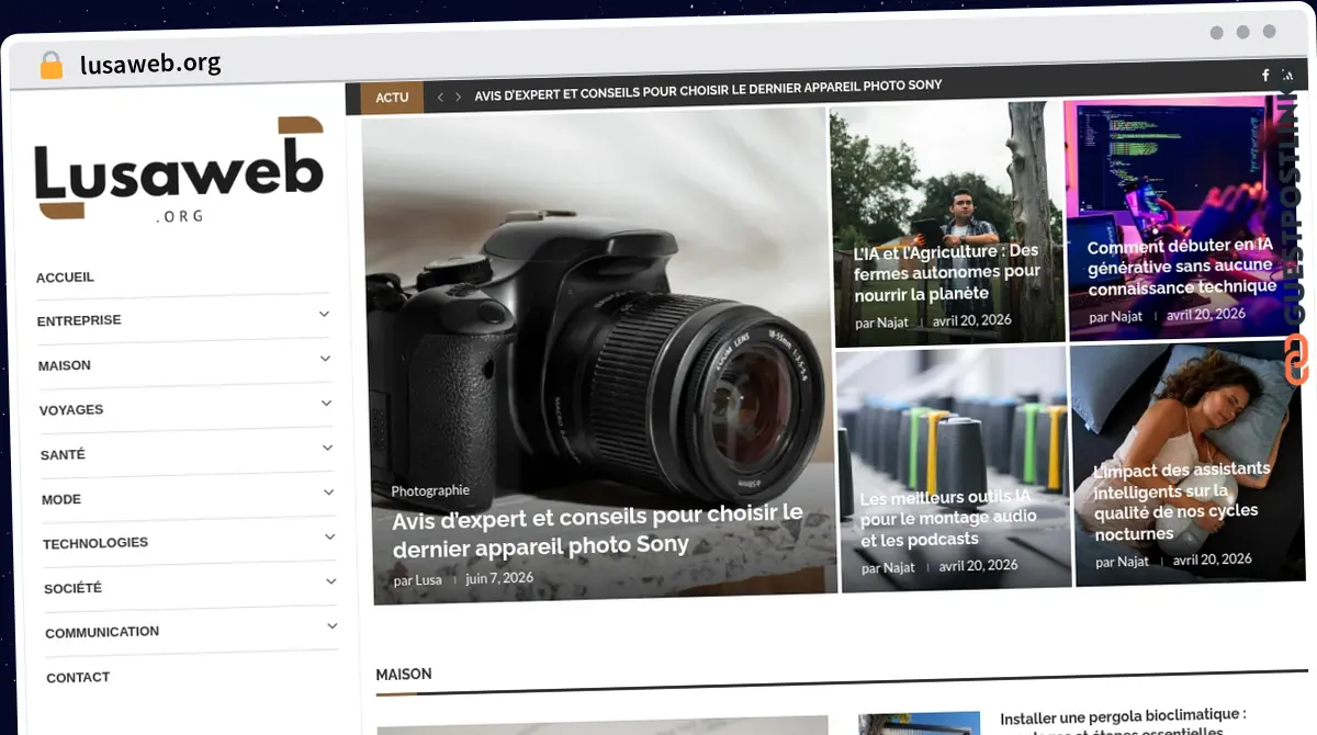 Publish Guest Post on lusaweb.org