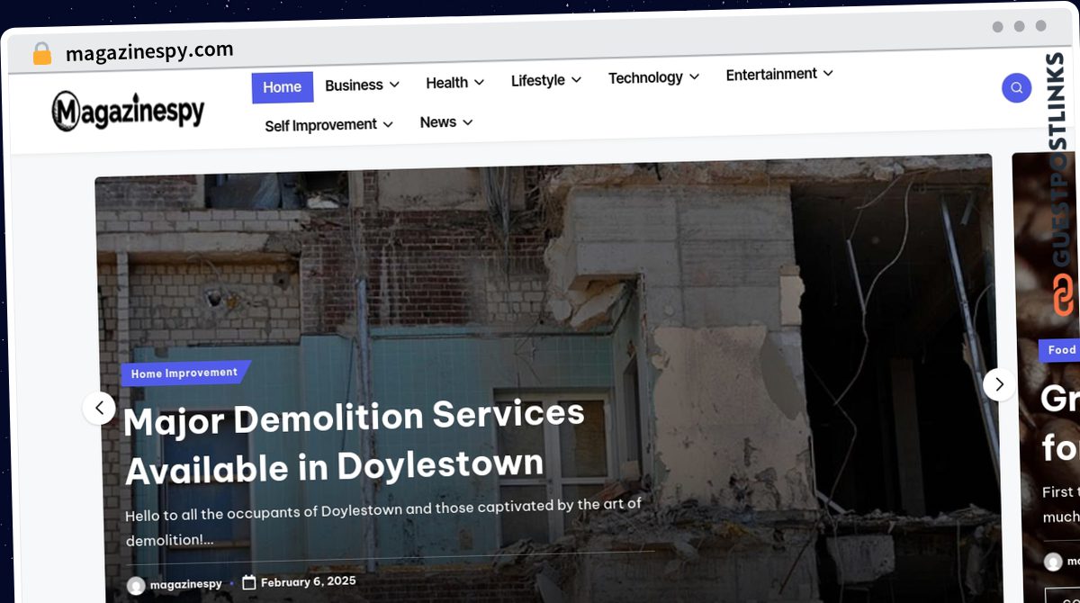 Publish Guest Post on magazinespy.com