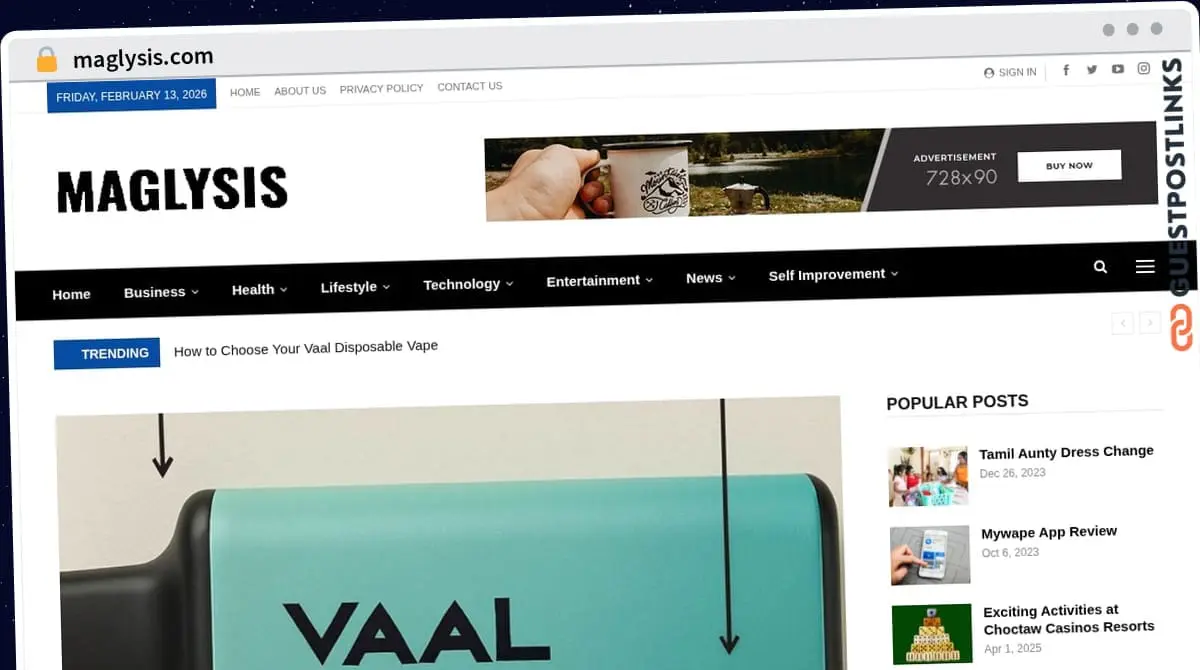 Publish Guest Post on maglysis.com