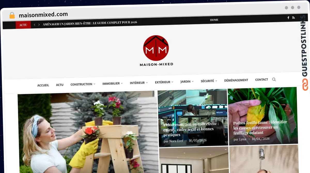 Publish Guest Post on maisonmixed.com