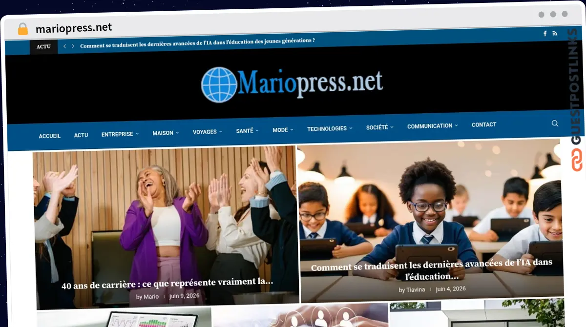 Publish Guest Post on mariopress.net