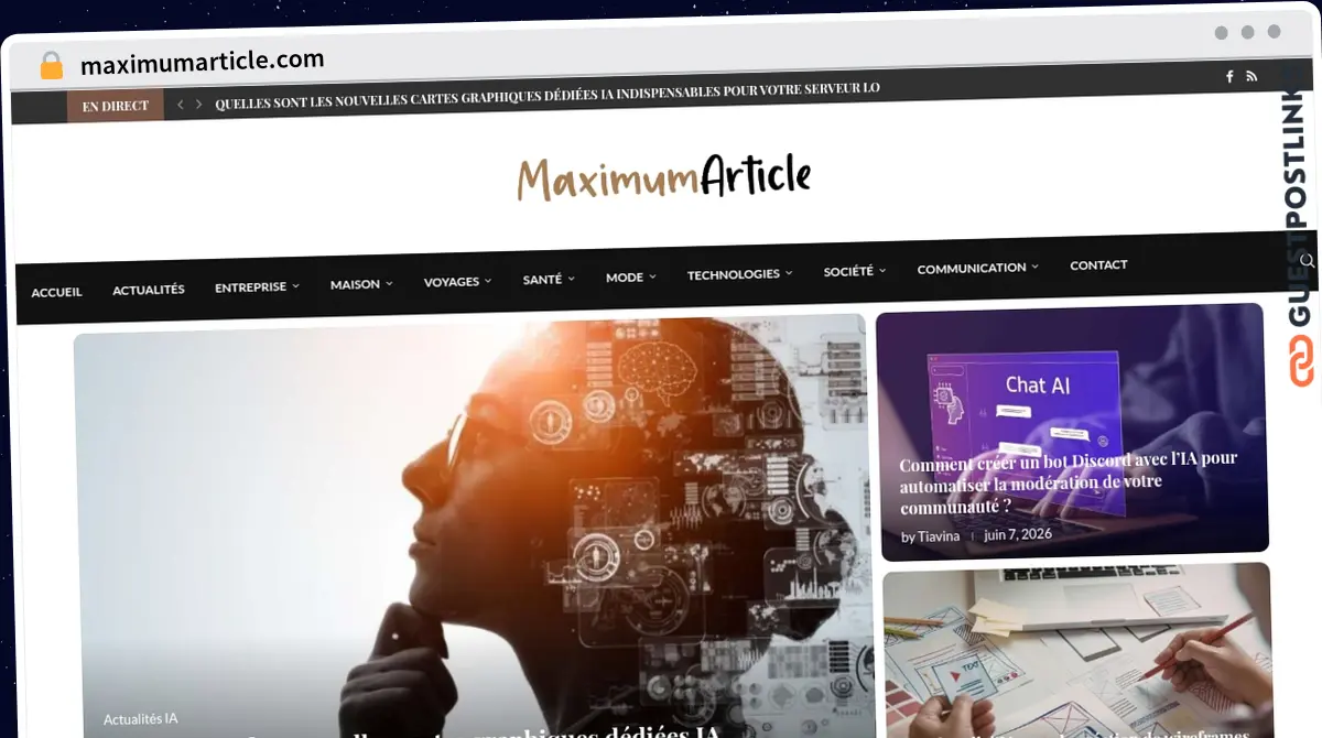 Publish Guest Post on maximumarticle.com
