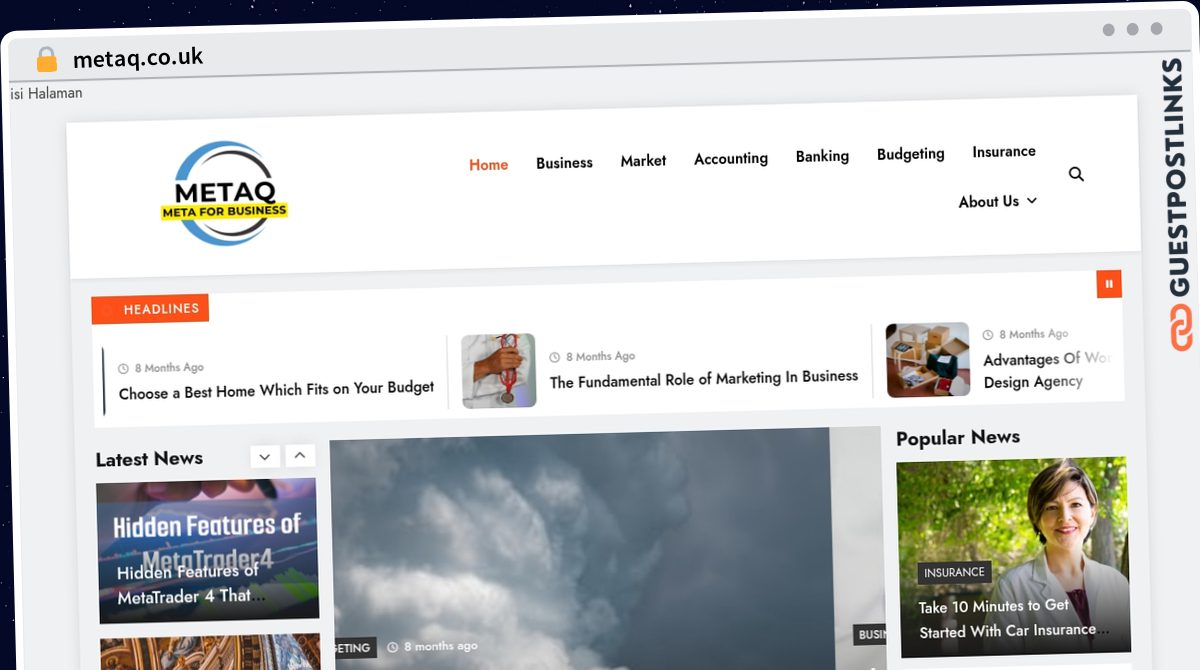 Publish Guest Post on metaq.co.uk