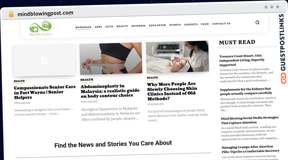 Publish Guest Post on mindblowingpost.com