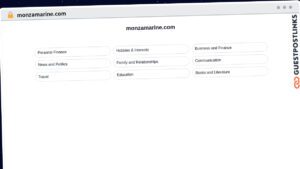 Publish Guest Post on monzamarine.com