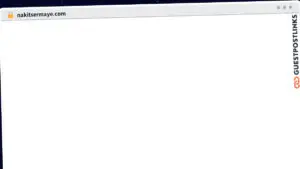 Publish Guest Post on nakitsermaye.com
