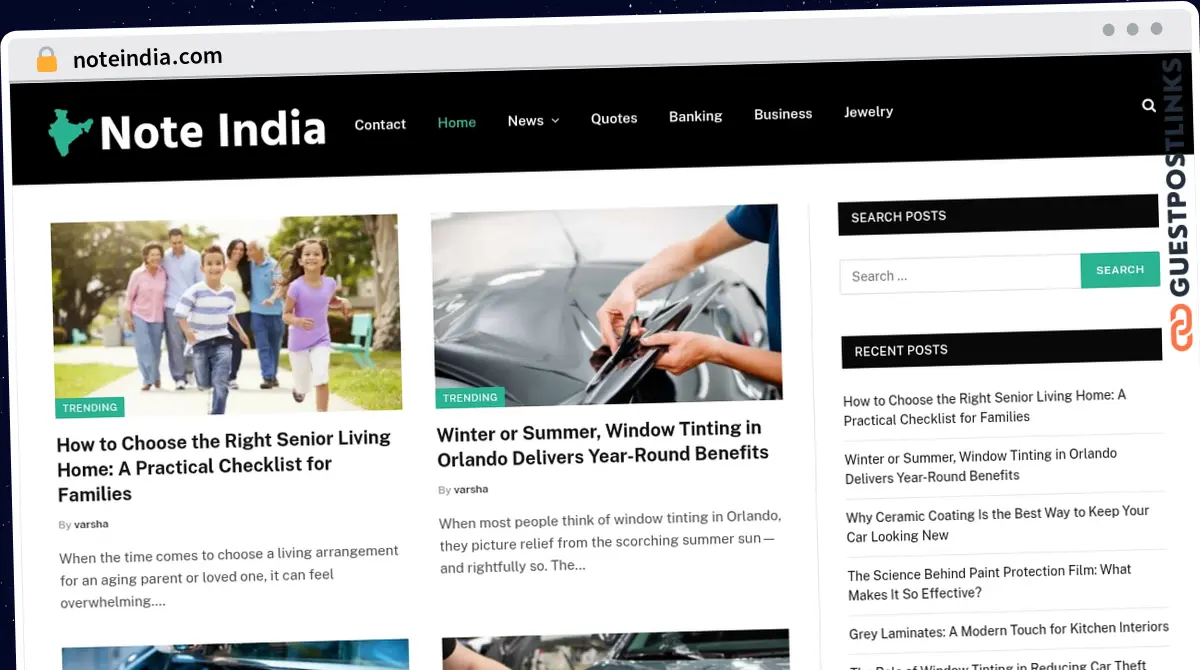 Publish Guest Post on noteindia.com