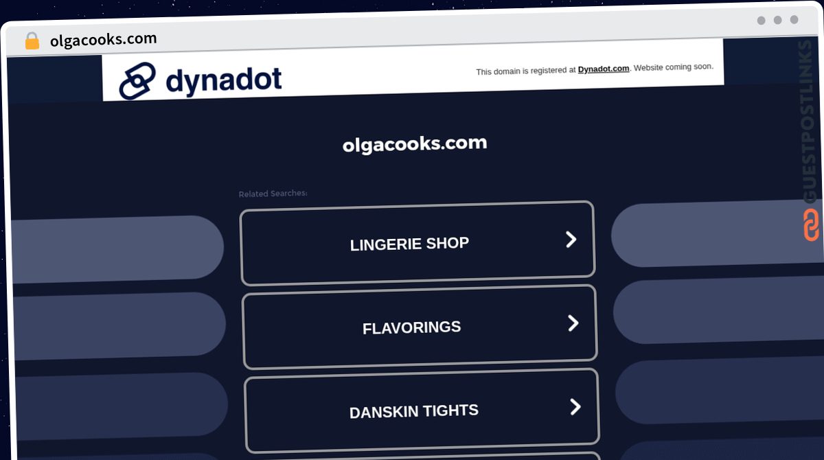 Publish Guest Post on olgacooks.com