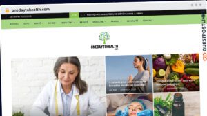 Publish Guest Post on onedaytohealth.com