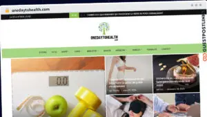 Publish Guest Post on onedaytohealth.com