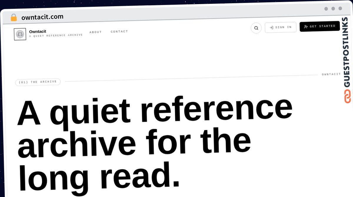 Publish Guest Post on owntacit.com