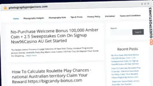 Publish Guest Post on photographyprojections.com