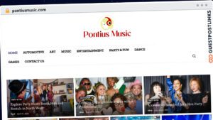Publish Guest Post on pontiusmusic.com