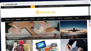 Publish Guest Post on presse24h.com