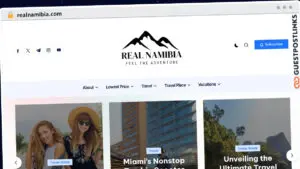 Publish Guest Post on realnamibia.com