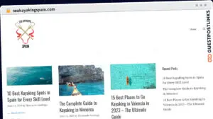 Publish Guest Post on seakayakingspain.com