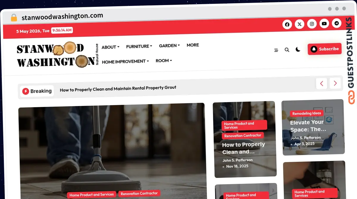 Publish Guest Post on stanwoodwashington.com