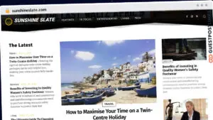 Publish Guest Post on sunshineslate.com