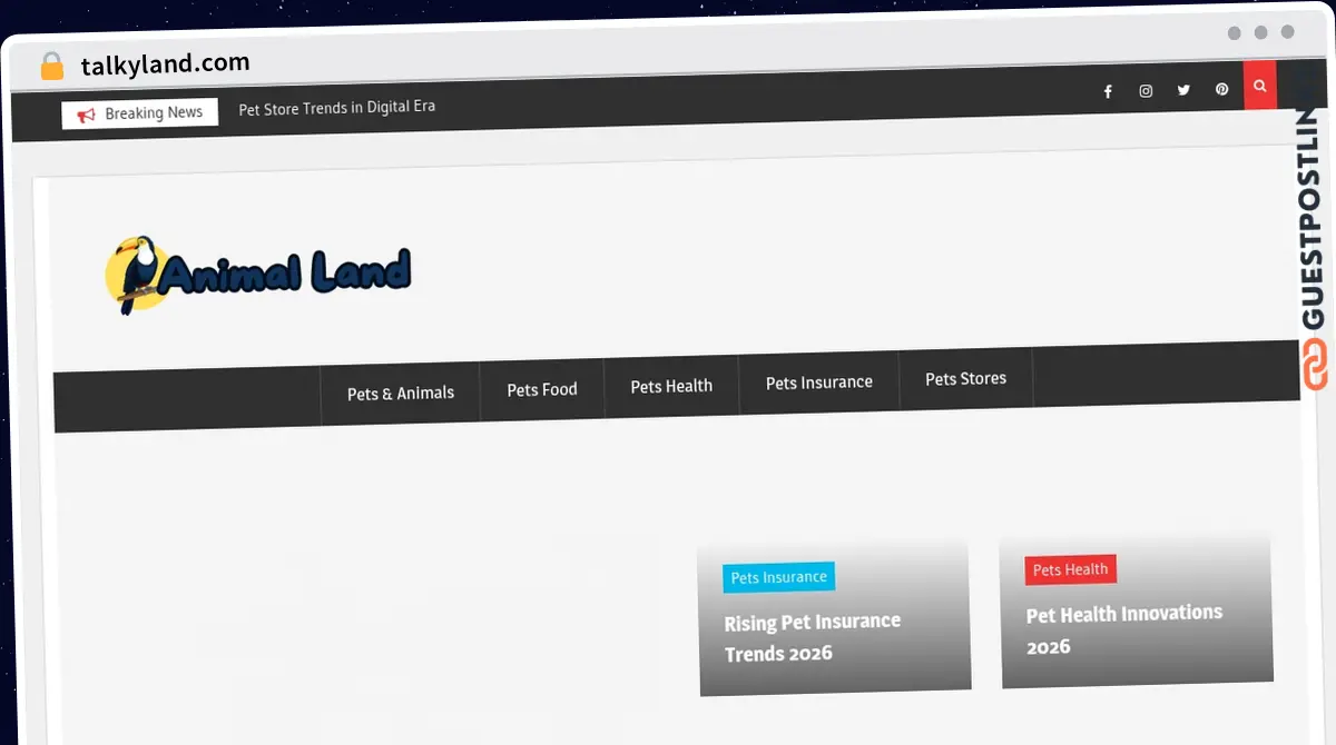 Publish Guest Post on talkyland.com