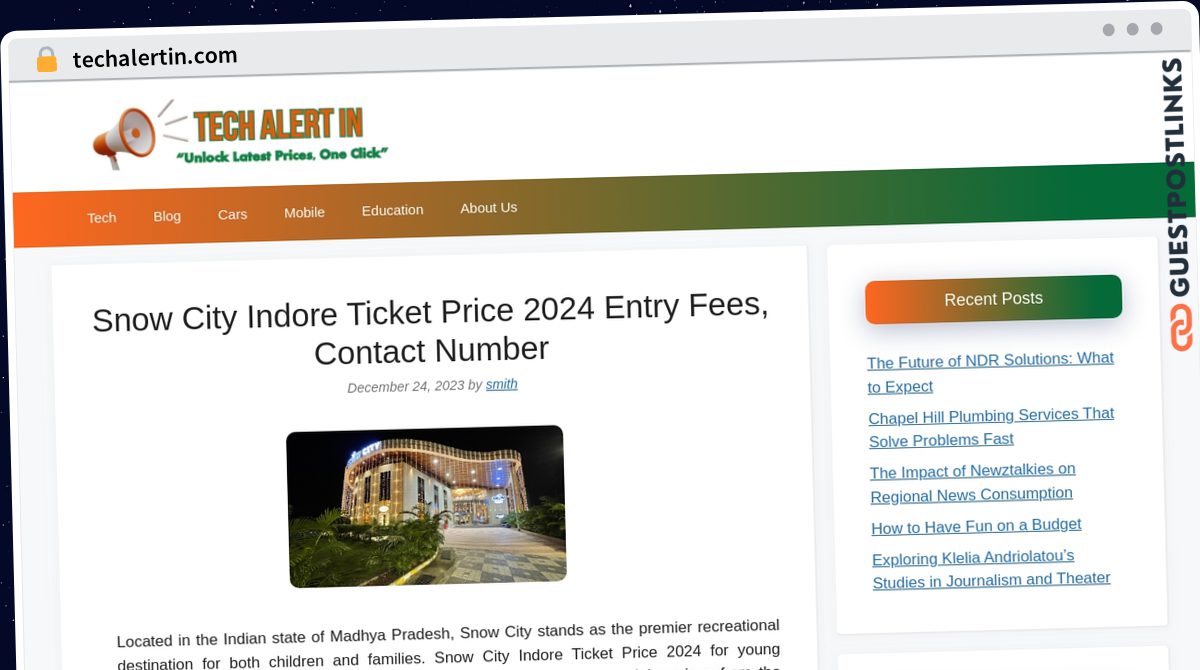 Publish Guest Post on techalertin.com