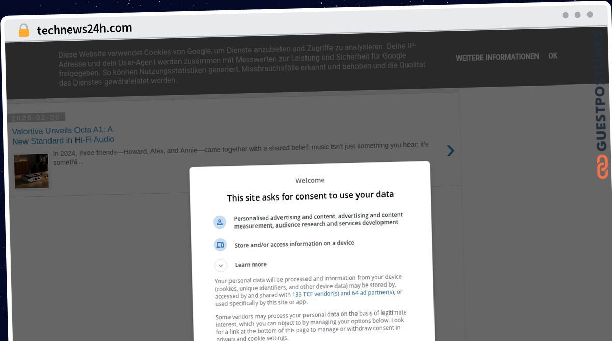 Publish Guest Post on technews24h.com