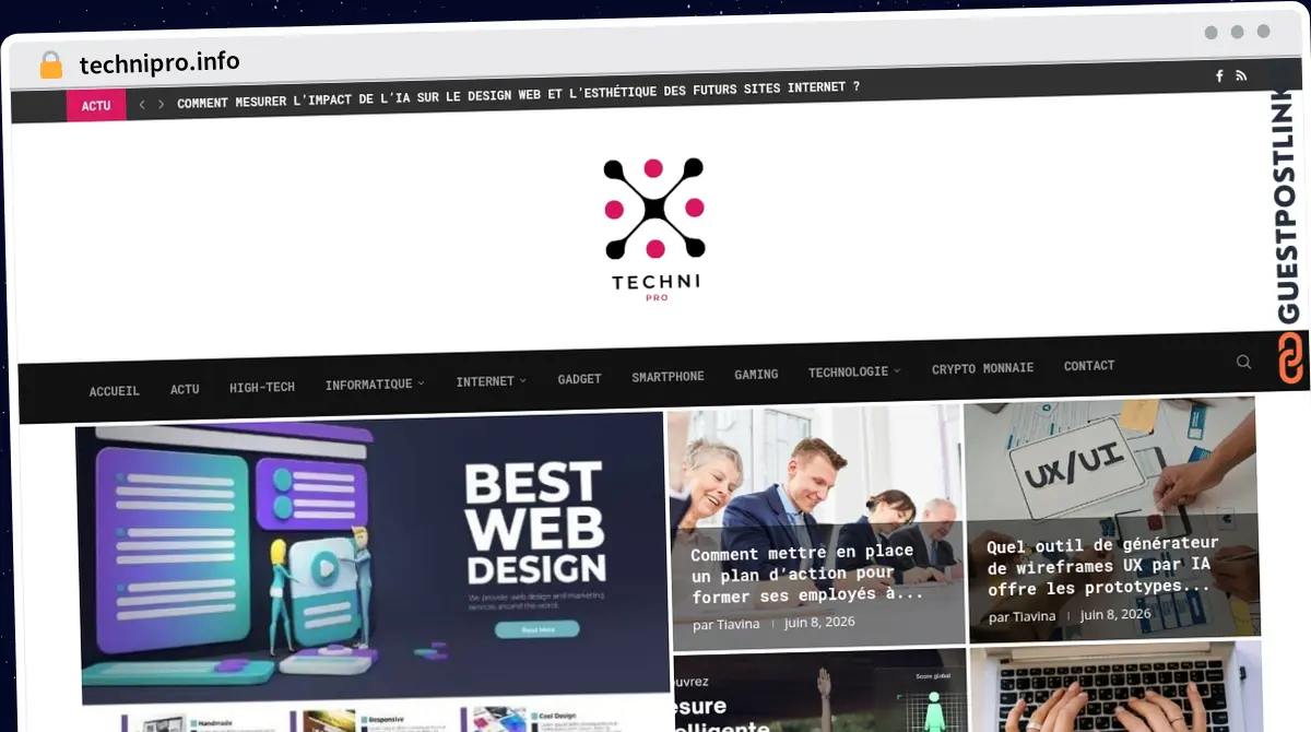 Publish Guest Post on technipro.info