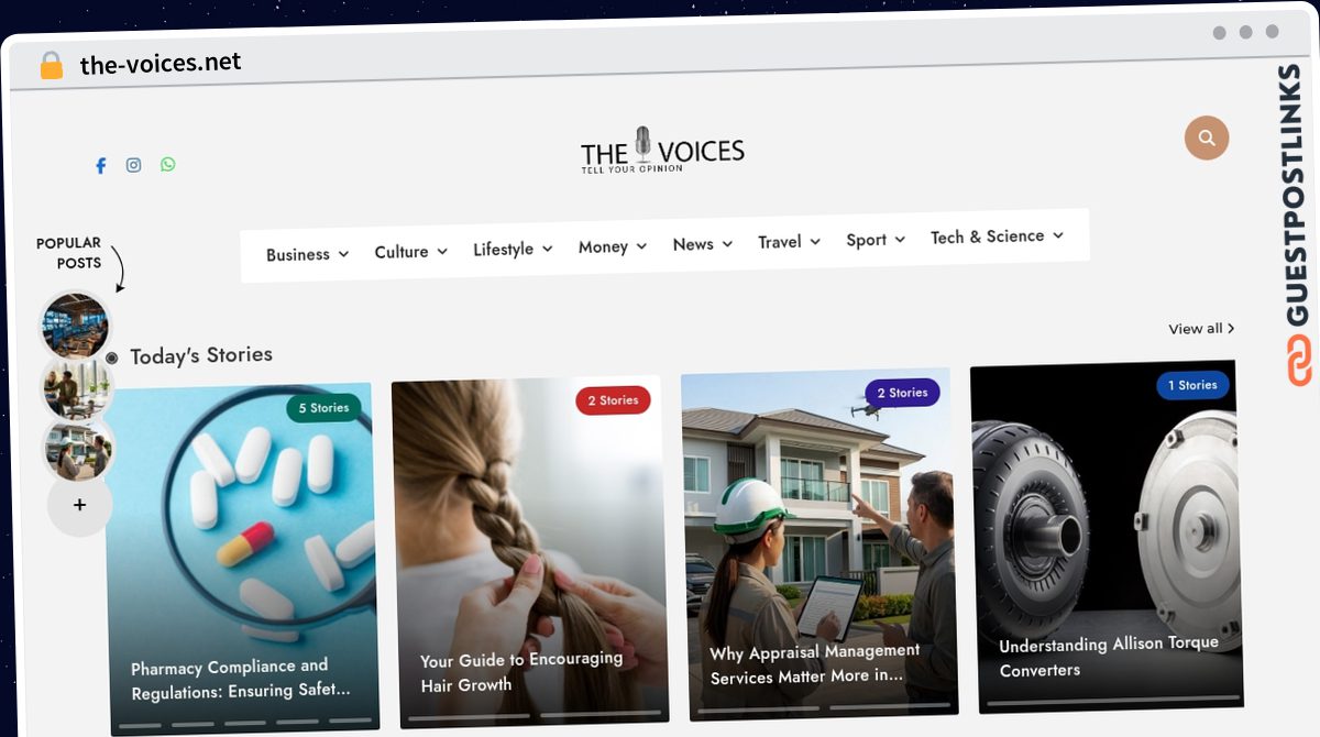 Publish Guest Post on the-voices.net